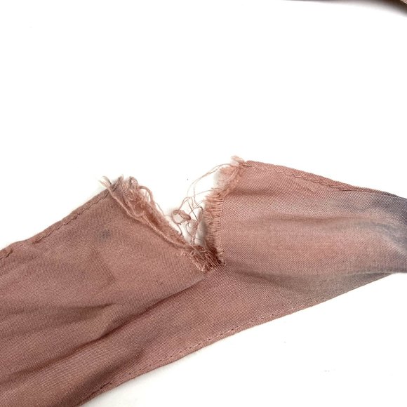 REVOLVE Blue Life Aura Wrap Skirt Women M Tie Dye Tie Drapy Maxi Red Medium BOHO - Picture 10 of 10